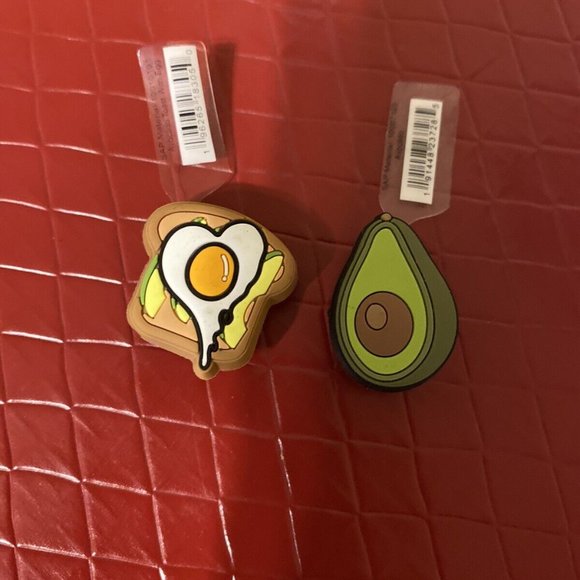 Jibbitz Other 2 Crocs Jibbitz Charms Avocado With Egg Avocado Set